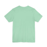 Unisex Jersey Short Sleeve Tee with Color Logo