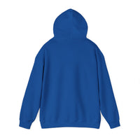 Unisex Heavy Blend™ Hooded Sweatshirt with Embroidered White Logo