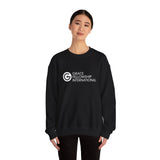 Heavy Blend™ Crewneck Sweatshirt with White Logo