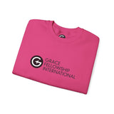 Heavy Blend™ Crewneck Sweatshirt with Black Logo