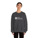 Heavy Blend™ Crewneck Sweatshirt with White Logo