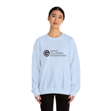 Heavy Blend™ Crewneck Sweatshirt with Black Logo