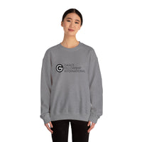 Heavy Blend™ Crewneck Sweatshirt with Black Logo