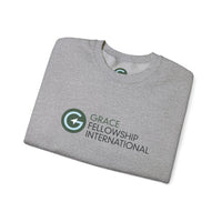 Heavy Blend™ Crewneck Sweatshirt with Color Logo
