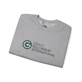 Heavy Blend™ Crewneck Sweatshirt with Color Logo
