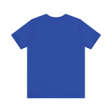 Unisex Jersey Short Sleeve Tee with Black Logo