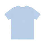 Unisex Jersey Short Sleeve Tee with Color Logo