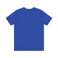 Unisex Jersey Short Sleeve Tee with White Logo