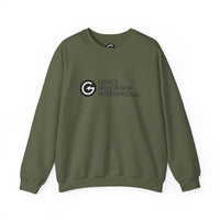 Heavy Blend™ Crewneck Sweatshirt with Black Logo