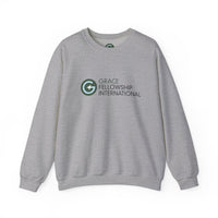 Heavy Blend™ Crewneck Sweatshirt with Color Logo