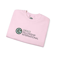 Heavy Blend™ Crewneck Sweatshirt with Color Logo