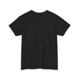 Unisex Heavy Cotton Tee with White Logo