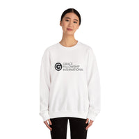 Heavy Blend™ Crewneck Sweatshirt with Black Logo