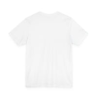 Unisex Jersey Short Sleeve Tee with Black Logo