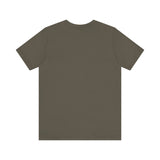 Unisex Jersey Short Sleeve Tee with Black Logo