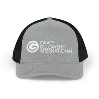 Embroidered Snapback Trucker Cap