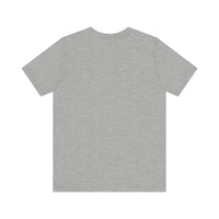 Unisex Jersey Short Sleeve Tee with Color Logo