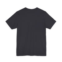 Unisex Jersey Short Sleeve Tee with White Logo