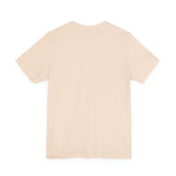 Unisex Jersey Short Sleeve Tee with Black Logo