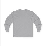 Unisex Ultra Cotton Long Sleeve Tee with Black Logo